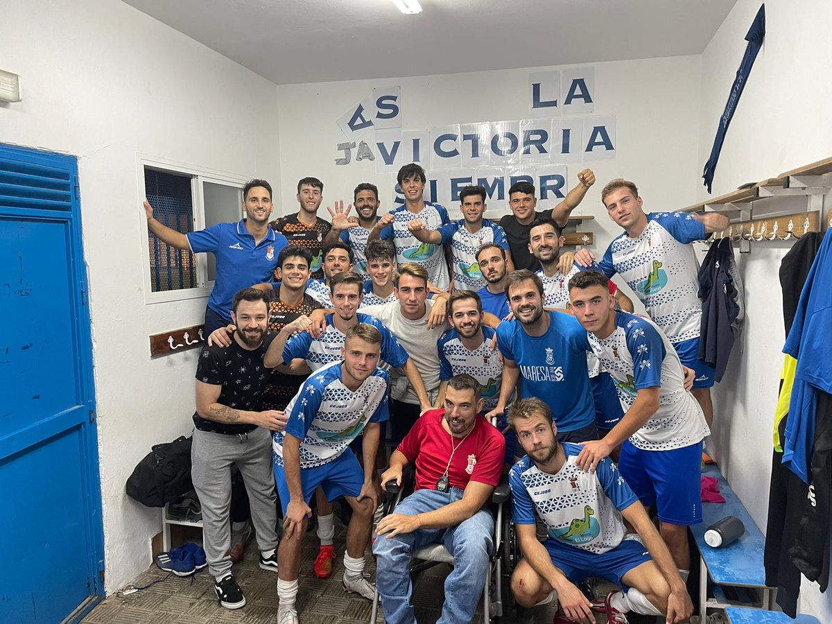 Espartinascf's tweet photo. 📢📢SENIOR

Tercer asalto...tercera victoria...tercera  portería a 0️⃣.

⚽ @ignaciopalomar5 
⚽ @AlvaroBors 
⚽ Kike
⚽ @JuanJos03161177 
⚽ @fjfg10 

5-0....➕3️⃣...💪🔝
#VamosMiEspartinas https://t.co/poiDRQFHIQ