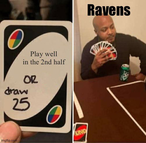 Ttown316's tweet photo. @Ravens If you don’t get your hopes up you can’t be upset https://t.co/AfNZGxDHsF
