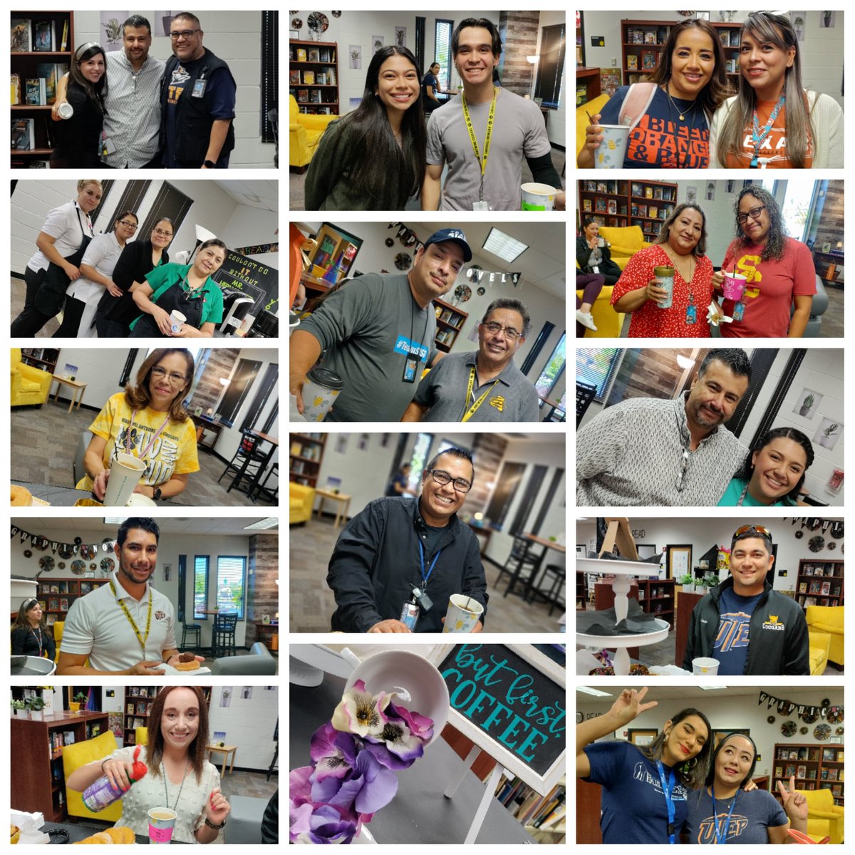 Thank you to our awesome Library Team here at Antwine...you all are amazing, thank you for the the coffee & treats!!☕ #NationalCoffeeDay #relentless #Cougars @LCardiel_AMS @AHash_AMS @PNavariz_AMS @VGoins_AMS @HAntwine_MS @MChavez_AMS
