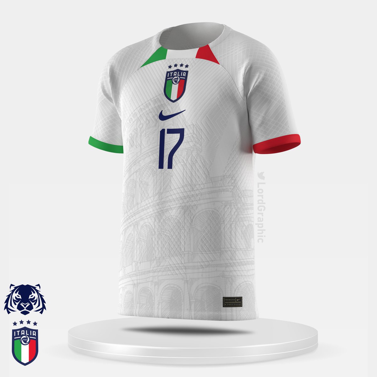 LordGraphic's tweet photo. #Italy x #Nike | Concept jersey design #HFT-27 #FormaDC #FttHft https://t.co/fNIbqYkCkp
