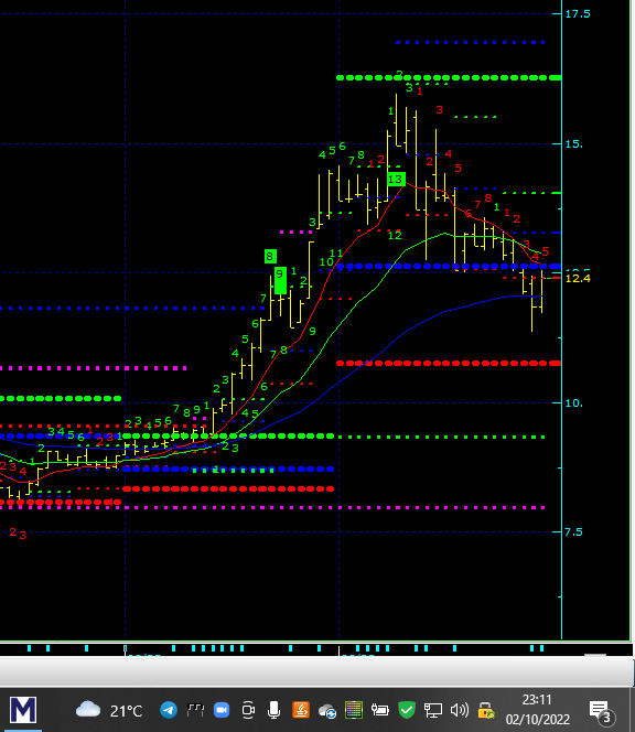 #petkim Güncel Grafik
