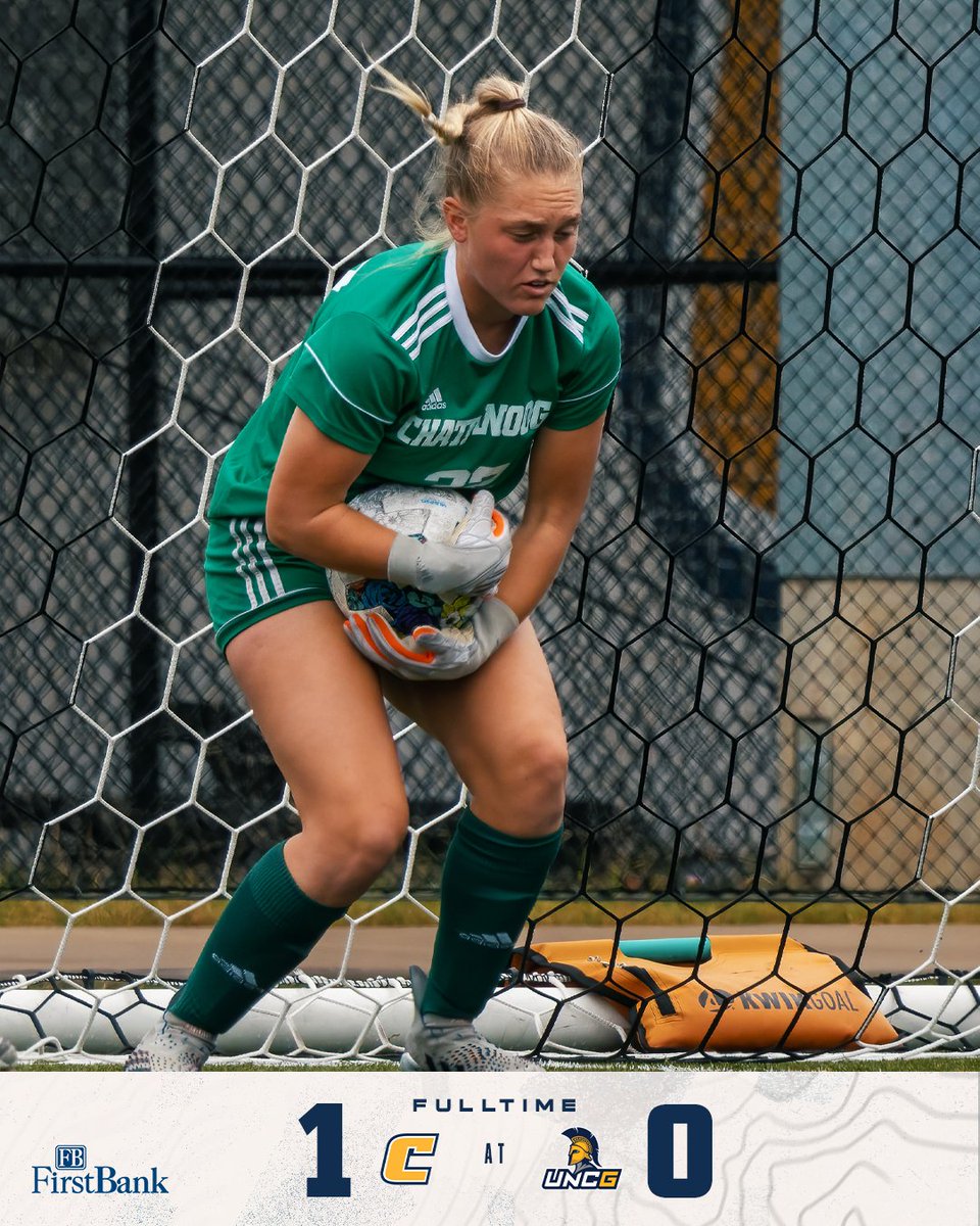 Caroline Ekern with her fourth shutout of the season. Tied for fifth-most in a season and career. Mocs are 6-3-2 overall and 4-0 in SoCon and lead the league.