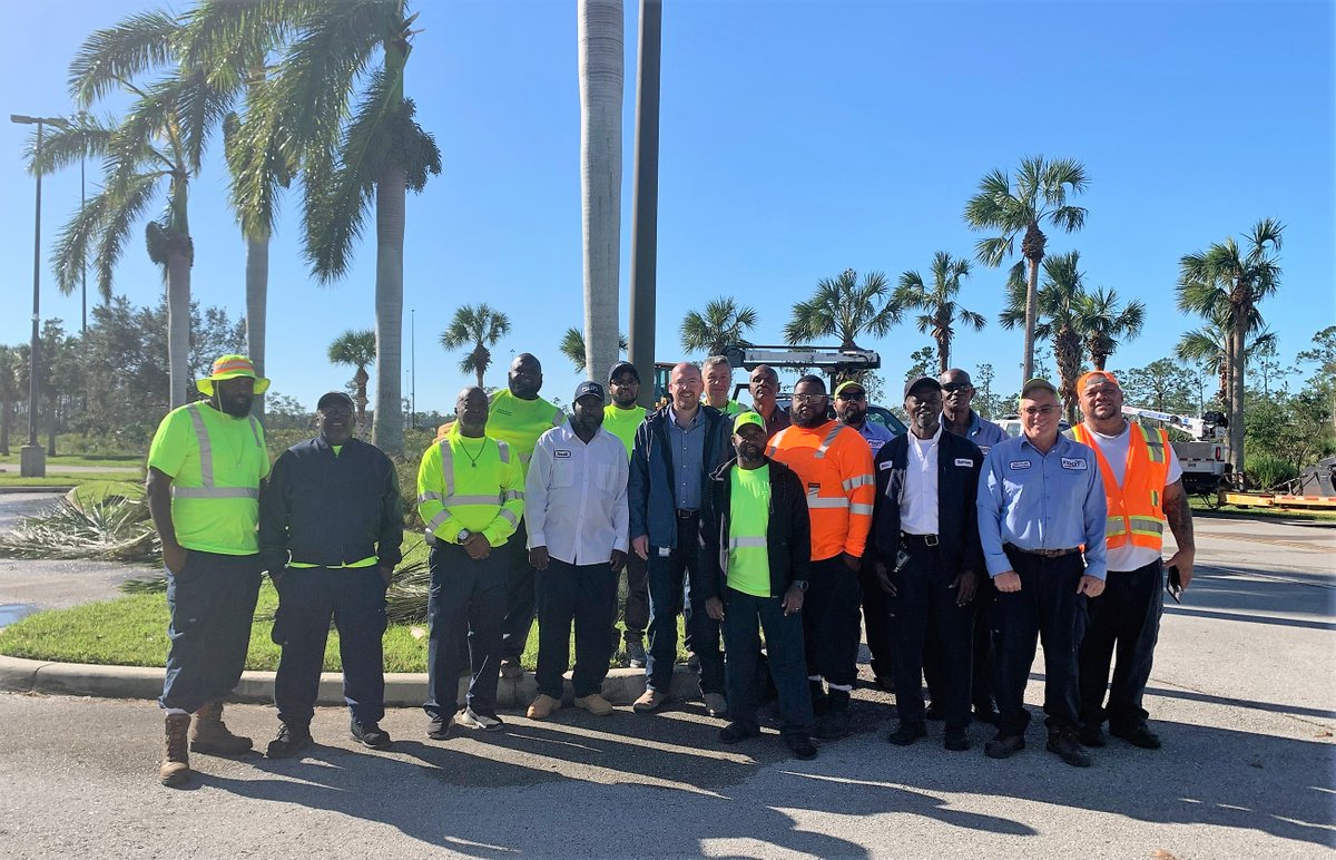 I've spent the last week in complete awe of the camaraderie and dedication the <a href="/MyFDOT/">FLORIDA DOT</a> team has shown to each other and the Florida communities recovering from Hurricane Ian. I am humbled and honored to serve as Secretary to this team and proud to be part of the OneFDOT family.