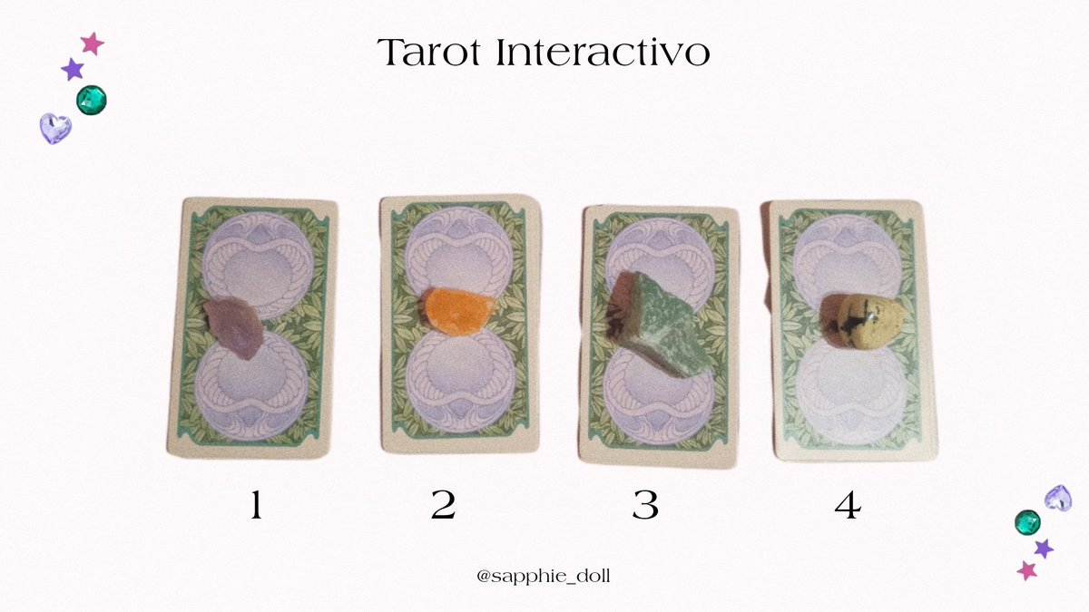 [ 🎀 ] • Aquí esta mi primer tarot interactivo, la única condición para participar es:
  — No pienses mucho al escoger uno, haz lo que intuición te diga primero.
  — Tener los dms abiertos para poder enviarte la lectura si no me sigues.
  — Comentar aquí abajo el numero elegido.