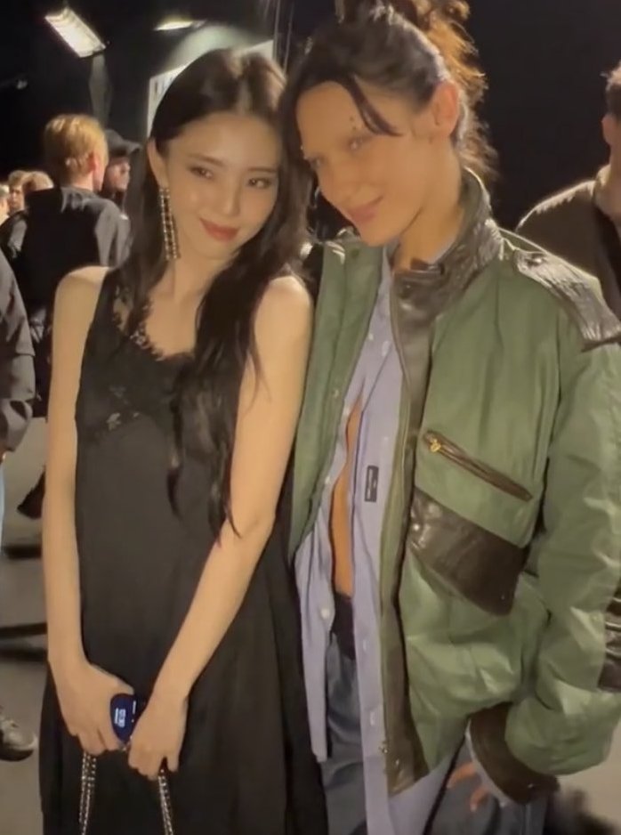 HAN SOHEE AND BELLA HADID??