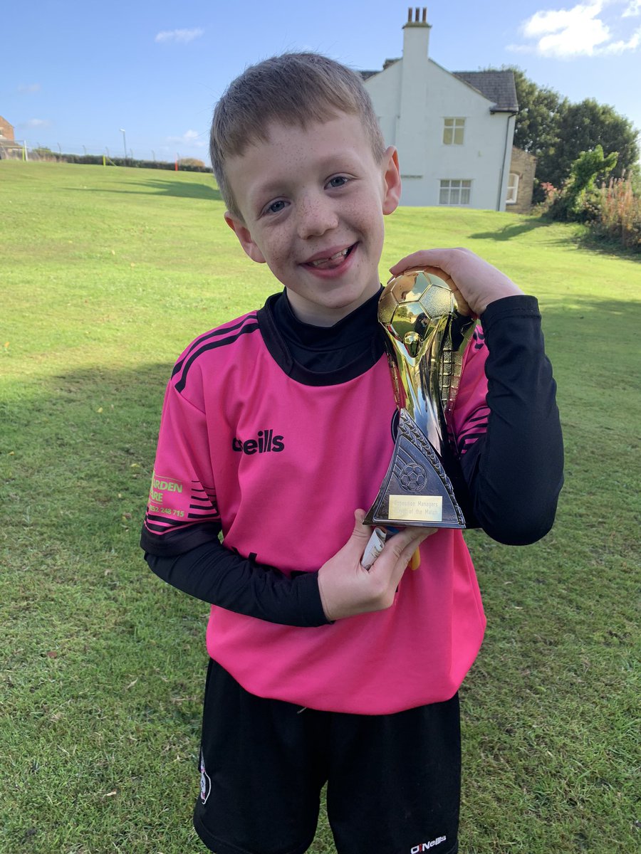 danni_masterson's tweet photo. Nice 5-2 win for these boys this morning and opposition managers player of the match for my Tylerβ½οΈ
What a team they areπ
#ls27fc #football #u8s https://t.co/Ay2qhm7jZw