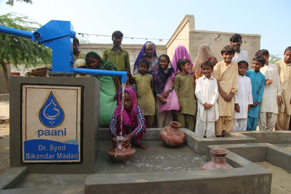 Dr. Syra Madad (@syramadad) on Twitter photo Thank you <a href="/PaaniProject/">پانی Paani</a> for your unwavering commitment to supply clean water & foster empowerment across Pakistan.
So glad to see the final construction and community handover of the water well constructed in my late father in law's name. Thank you <a href="/PaaniProject/">پانی Paani</a> for your unwavering commitment to supply clean water & foster empowerment across Pakistan.
So glad to see the final construction and community handover of the water well constructed in my late father in law's name.