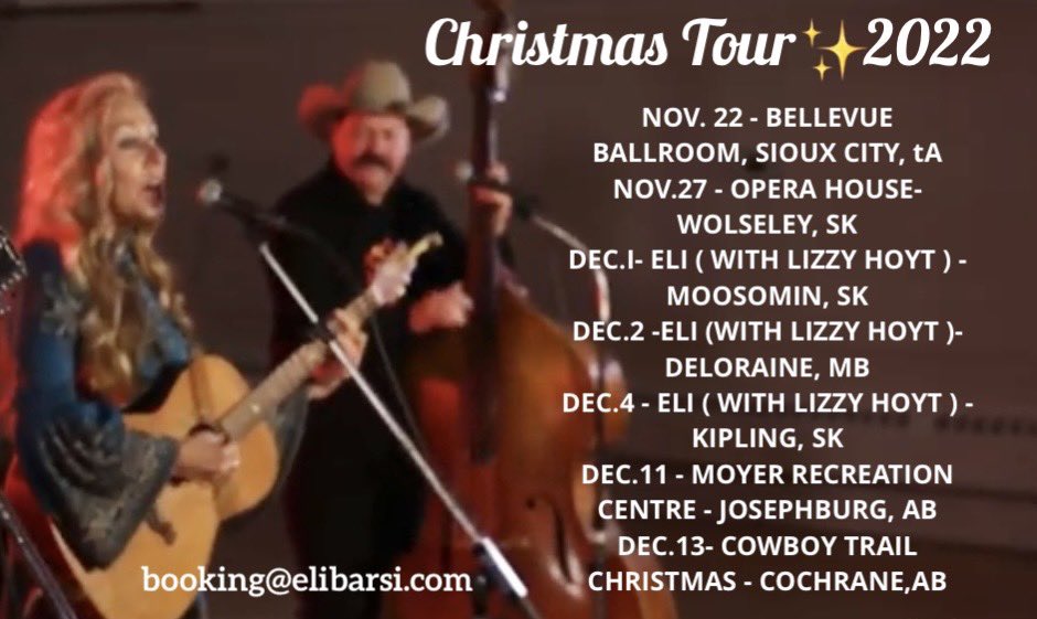 Looking forward to our winter shows!! We have a few OPEN spots …. If you are needing some LIVE MUSIC … reach out 👋