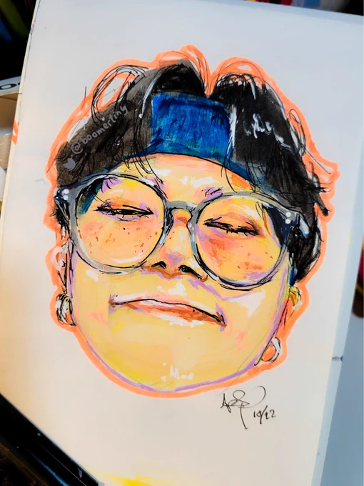 fluo orange u may be a new favorite from me#ATEEZfanart #ATEEZ #WOOYOUNG #에이티즈 #우영  