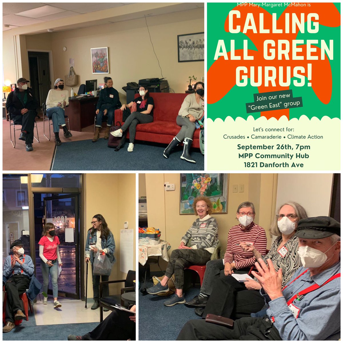 marymargaretbey's tweet photo. Exciting ideas percolating at our first #GreenEast get-together in #BEY! Let us know if you are interested in joining our environmental crusades! 🌎🌎
#onenviro
#onpoli
#AWeekInTheLife https://t.co/EljB8UEeLf