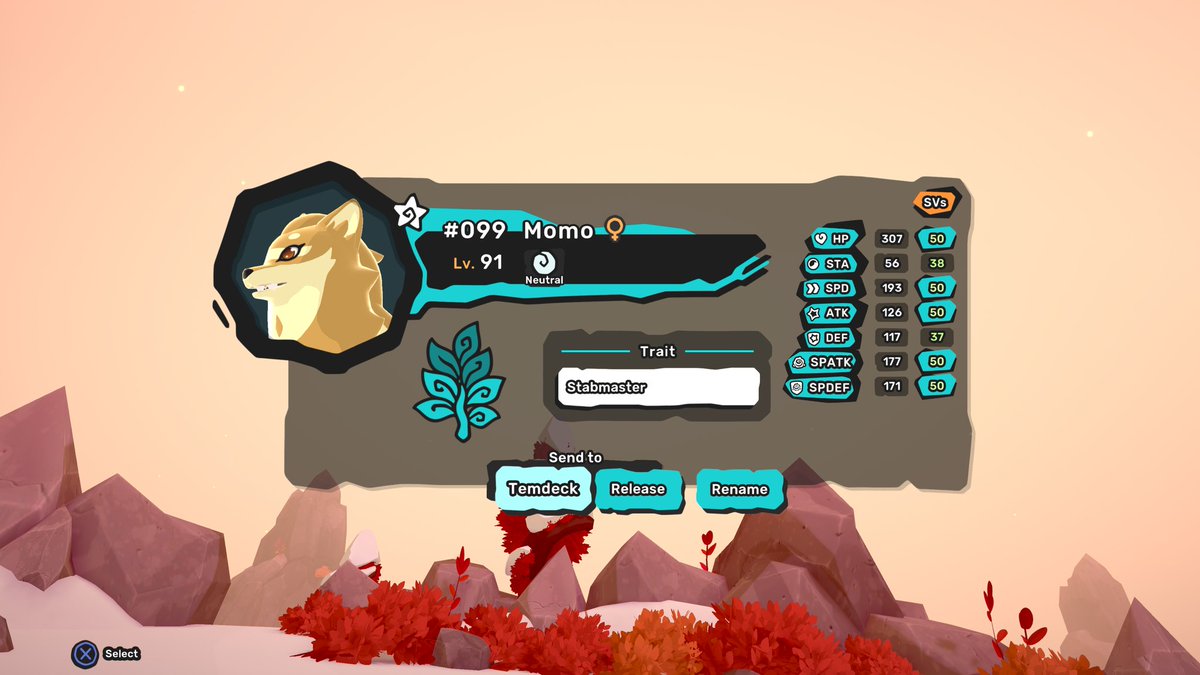 rodco1122's tweet photo. I got my first ever luma in #TemTem my favourite tem as well I love Momo so much and it has very good stats in my opinion I love this game I never got excited for a shiny in Pokémon but on temtem I was over the moon thank you for this amazing game @PlayTemtem https://t.co/IkQ9ydfpke