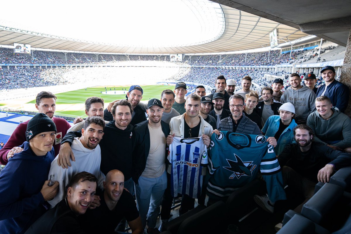Bundesliga match ✅ 🏟️ 

Thank you so much for the hospitality, <a href="/HerthaBSC/">Hertha BSC</a>! ⚽️💙🤍