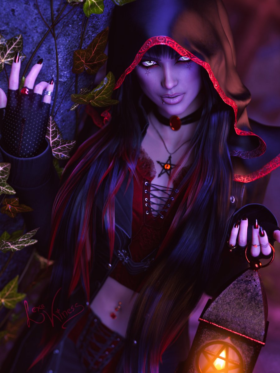 LexaKiness's tweet photo. Enchanted Perception

#DazStudio #3dart #Witch #Witchtober #MadeWithDaz #3dcg #darkfantasy #AnimeArt https://t.co/CThNcD0Jjp