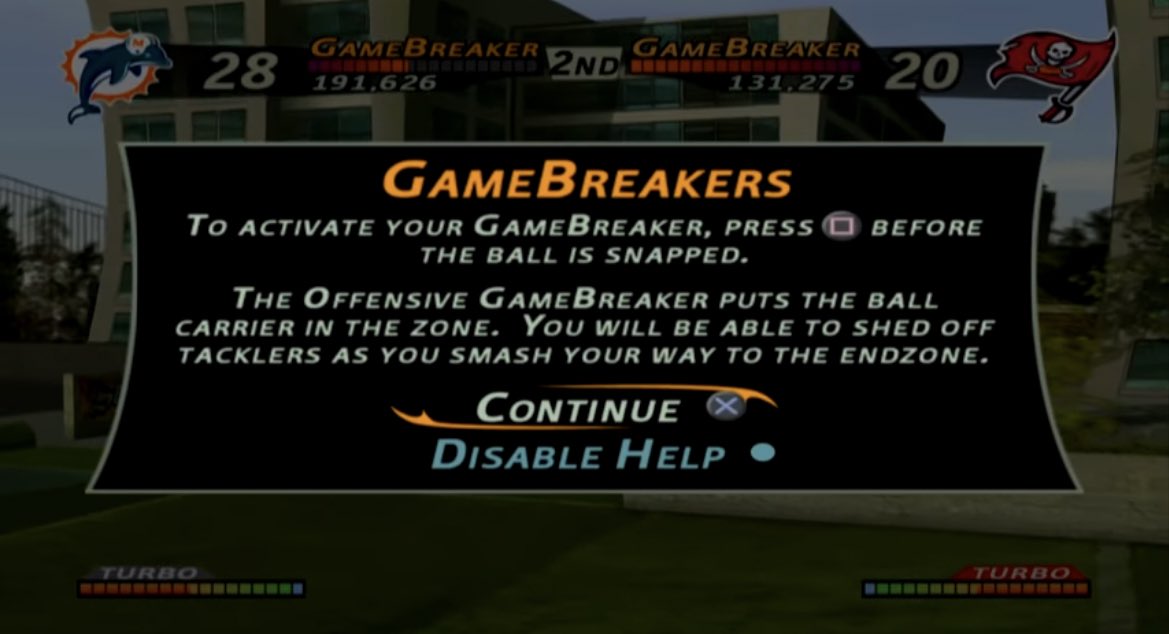 Kids these days don’t know the joy a GameBreaker brought.