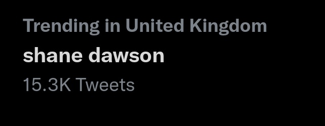 not shane dawson trending because people think dream looks like him i can't rn