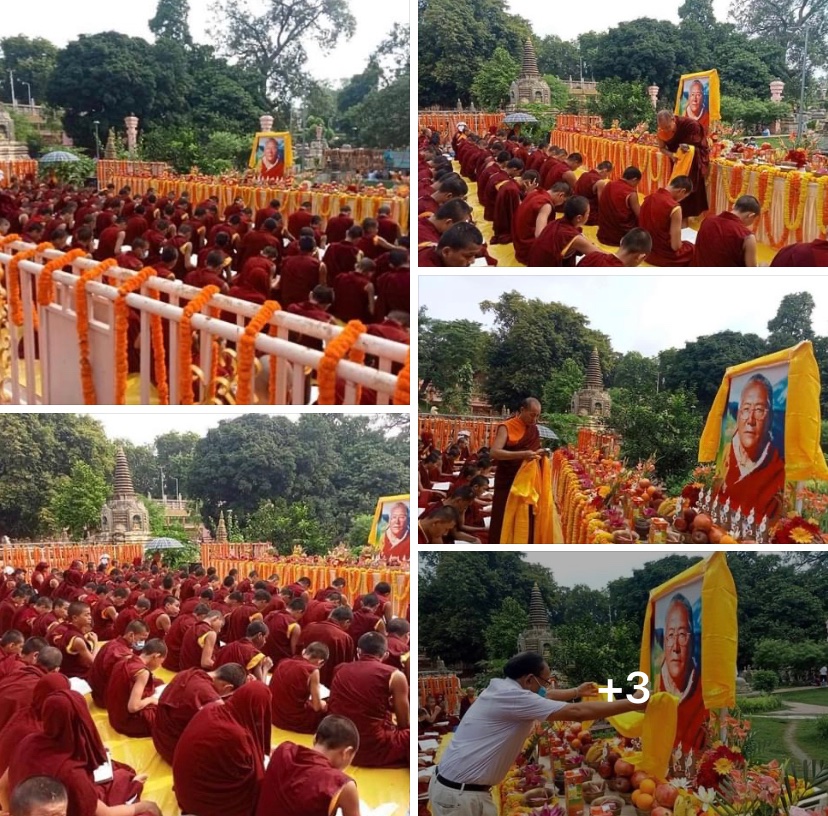 PowerofMindBook's tweet photo. #KhentrulRinpoche &amp; #KatogCholing organized &amp; sponsored monks, pujas, prayers, over ten thousand butterlamps &amp; other offerings, to be made at the #MahabodhiTemple in #bodhgaya in connection with the #Parinrivana of HH Katog #MoktsaRinpoche during the 49days following his passing. https://t.co/JRdp4n4nxO