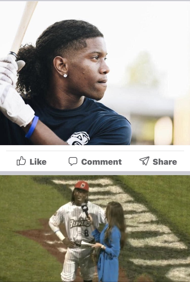 trice2016's tweet photo. Miss watching my son play the game he loves❤️⚾️   This young man have one heck of a testimony 🙏🥲❤️ https://t.co/IIK9KkR5Rr