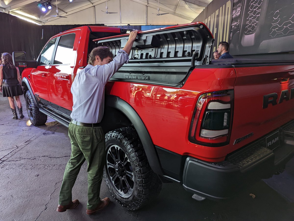 texasautoshow's tweet photo. Where did the weekend go? It's not in the bed of this RAM 1500 but you can take a gander yourself in the truck zone. 21 more days of the #TXautoshow coming up! #BigTex https://t.co/uBejX2zGE7