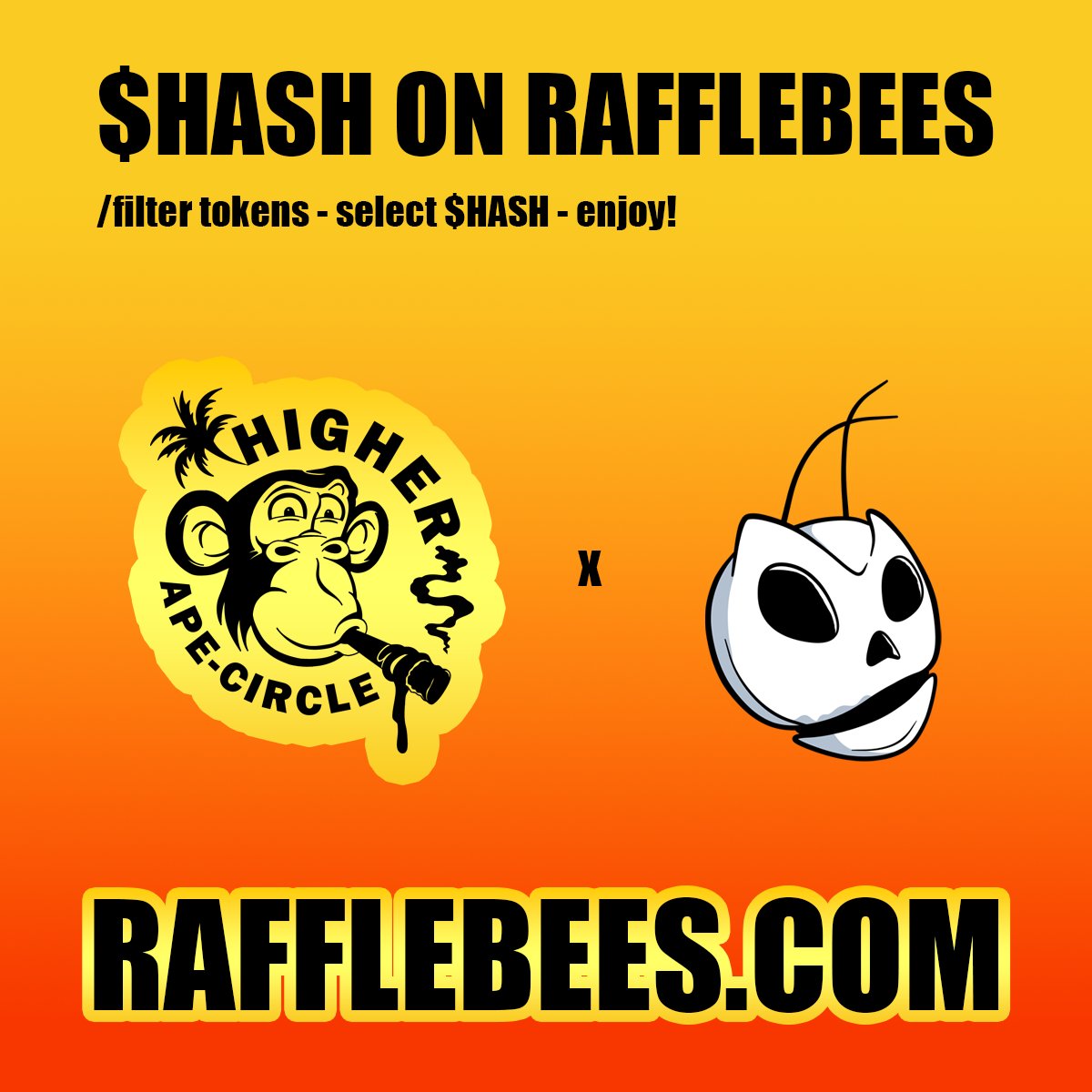 Higher Ape Circle (@higherapecircle) on Twitter photo You can now find $HASH on <a href="/RaffleBeesALGO/">rafflebees.algo</a> platform if you're looking to add some sweet #AlgorandNFTs to your collection you can now test your luck for some gems using your $HASH from the weekly airdrops!
We've got some HOT raffles up on the site currently you shouldn't sleep! You can now find $HASH on <a href="/RaffleBeesALGO/">rafflebees.algo</a> platform if you're looking to add some sweet #AlgorandNFTs to your collection you can now test your luck for some gems using your $HASH from the weekly airdrops!
We've got some HOT raffles up on the site currently you shouldn't sleep!