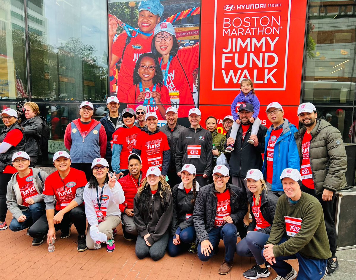 Team CPD had a great day doing the Jimmy Fund Walk. Great to see so many from the community coming together with the common aim to Defy Cancer #JimmyFundWalk