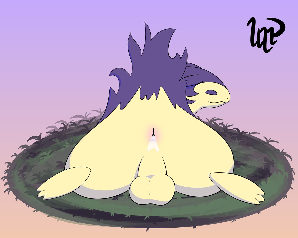 TheFloofeon's tweet photo. Hisui Typhlosions sure love to loaf down for goodies -u-

This has been the second nsfw drawing ive ever done! I may do some more uwu

Enjoy! ^^ https://t.co/STGF3gjSCj