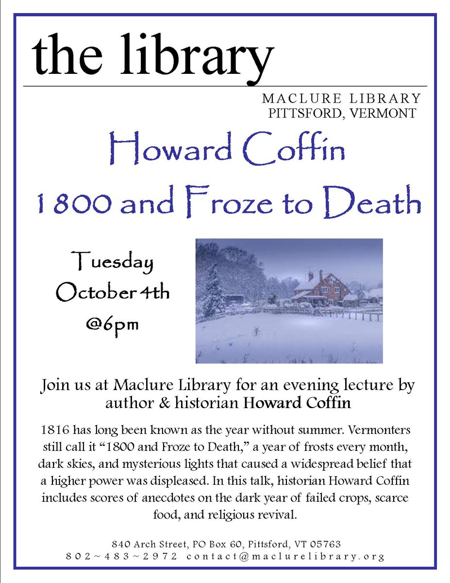 LibraryMaclure's tweet image. Busy October in Pittsford! - mailchi.mp/a0a8bfae76cd/g…