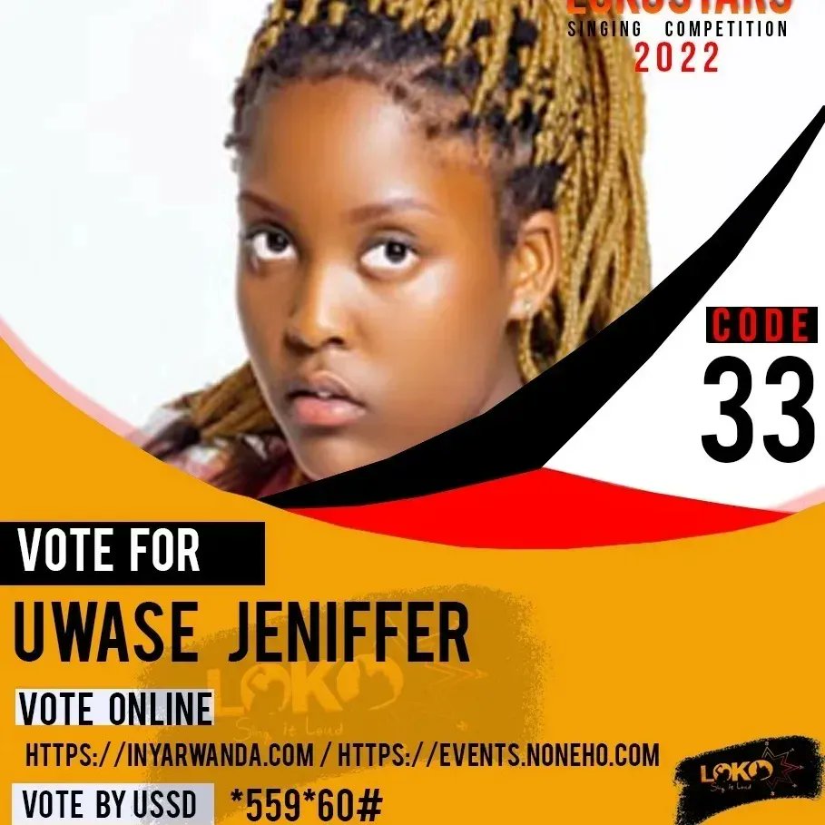 onlylokostars's tweet photo. VOTE FOR YOUR FAVORITE LOKOSTARS ARTISTS 

🚨 KANDA KURI LINK IRI MURI BIO UTORE UMUHANZI WAWE UMUHE AMAHIRWE YO GUTSINDIRA IGIHEMBO NTAMUKURU MURI LOKOSTARS SINGING COMPETITION ⭐️⭐️ https://t.co/NZkRAGDOP9