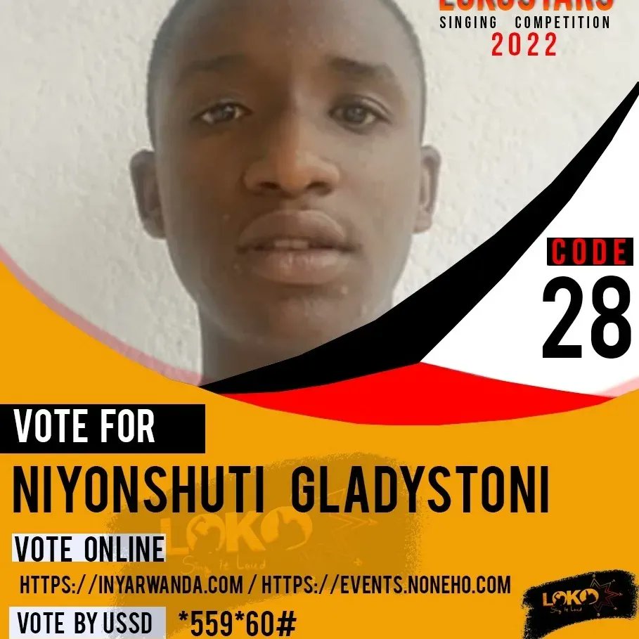 onlylokostars's tweet photo. VOTE FOR YOUR FAVORITE LOKOSTARS ARTISTS 

🚨 KANDA KURI LINK IRI MURI BIO UTORE UMUHANZI WAWE UMUHE AMAHIRWE YO GUTSINDIRA IGIHEMBO NTAMUKURU MURI LOKOSTARS SINGING COMPETITION ⭐️⭐️ https://t.co/lZncbjXvRC
