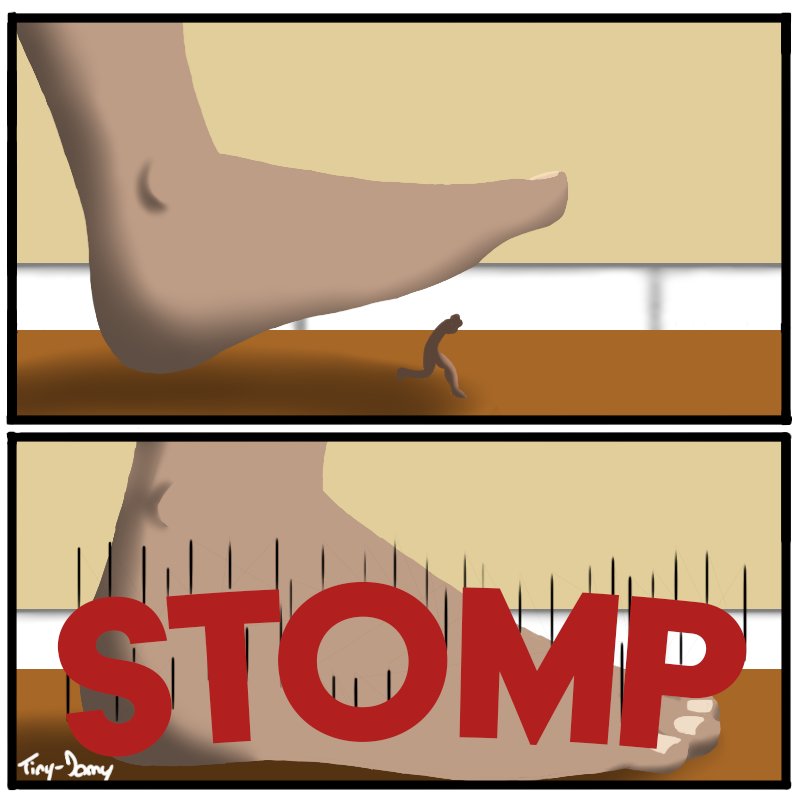 Tiny_Domy's tweet photo. Day 2 of #Macrotober !
STOMP ! https://t.co/baQiANMMTr