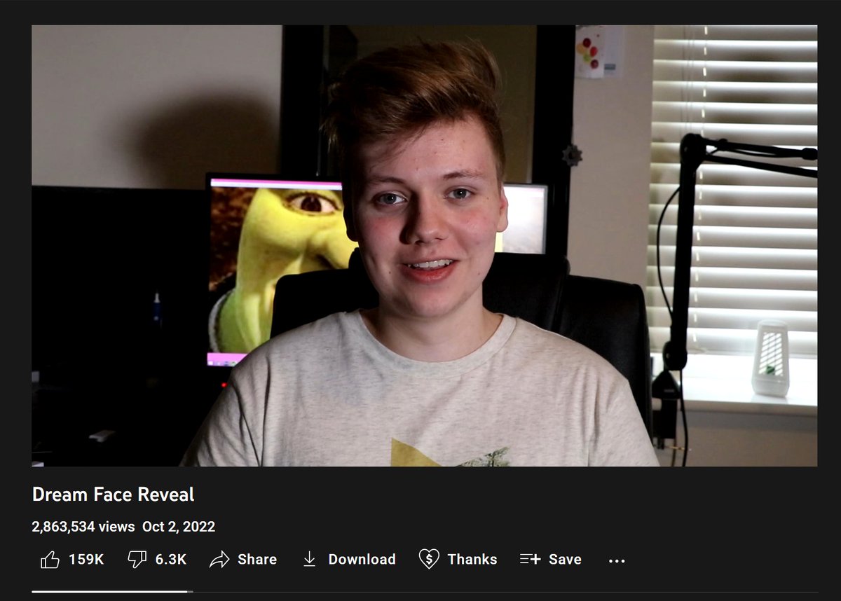 Pyrocynical's tweet photo. Dream kinda ugly ngl https://t.co/6UaWHXm4Xe