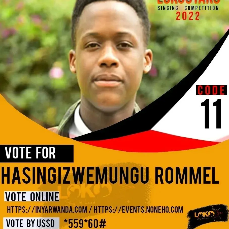 onlylokostars's tweet photo. VOTE FOR YOUR FAVORITE LOKOSTARS ARTISTS 

🚨 KANDA KURI LINK IRI MURI BIO UTORE UMUHANZI WAWE UMUHE AMAHIRWE YO GUTSINDIRA IGIHEMBO NTAMUKURU MURI LOKOSTARS SINGING COMPETITION ⭐️⭐️ https://t.co/NPOvCo9W7Q