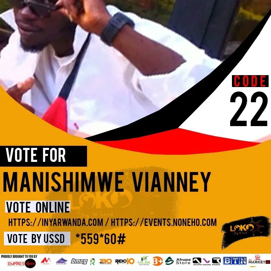 onlylokostars's tweet photo. VOTE FOR YOUR FAVORITE LOKOSTARS ARTISTS 

🚨 KANDA KURI LINK IRI MURI BIO UTORE UMUHANZI WAWE UMUHE AMAHIRWE YO GUTSINDIRA IGIHEMBO NTAMUKURU MURI LOKOSTARS SINGING COMPETITION ⭐️⭐️ https://t.co/xfXB66h1t0