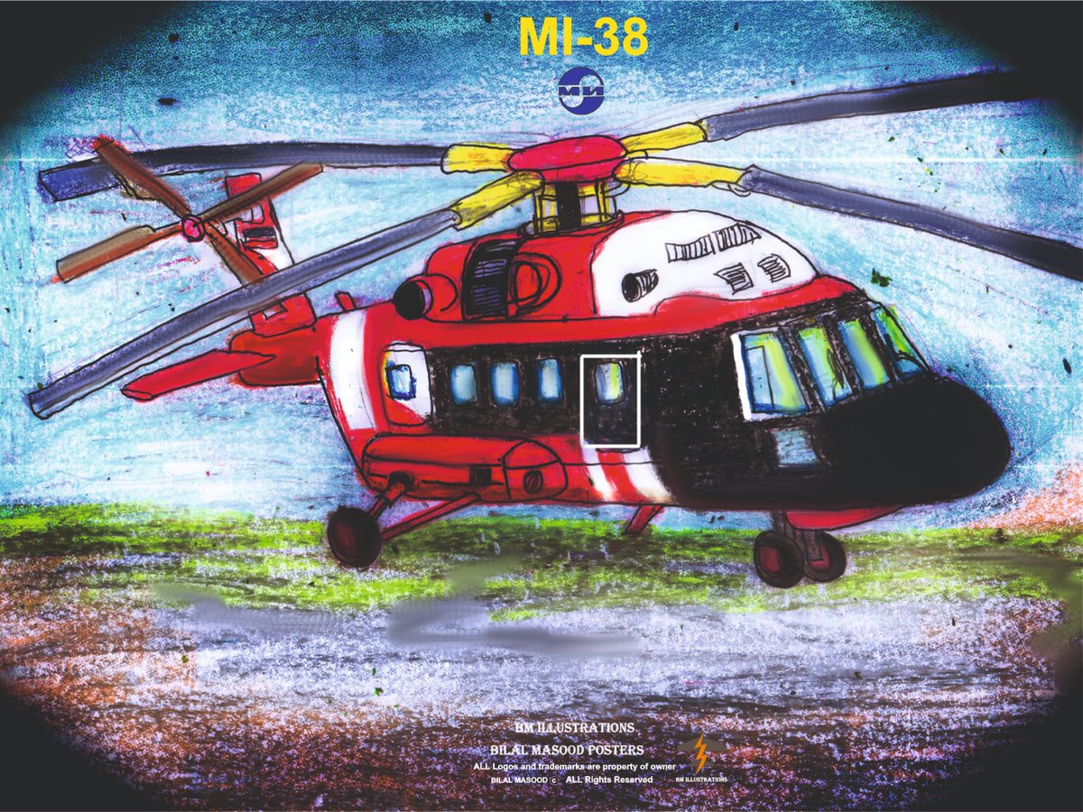 bilalmasoodreal's tweet photo. #Mil #MI38-#Color #Pencil #drawing-#Russia #mil #helicopter design bureau & series-#aviation #art series-#AVgeek
#artwork #aviationspotter #aviationworld #aviationphoto #plane #artistsoninstagram #illustrationart #jet #twitterart
BM #illustrations-#artist & #engineer https://t.co/c3DA0wp7aH