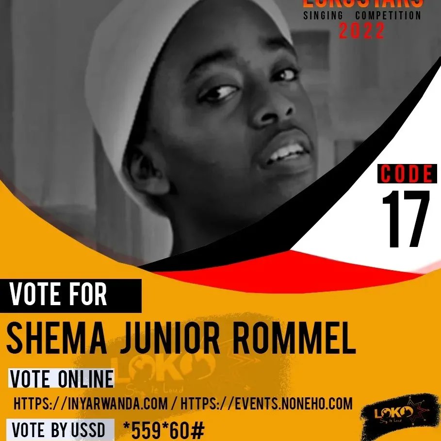 onlylokostars's tweet photo. VOTE FOR YOUR FAVORITE LOKOSTARS ARTISTS 

🚨 KANDA KURI LINK IRI MURI BIO UTORE UMUHANZI WAWE UMUHE AMAHIRWE YO GUTSINDIRA IGIHEMBO NTAMUKURU MURI LOKOSTARS SINGING COMPETITION ⭐️⭐️ https://t.co/phEvFRl3AL