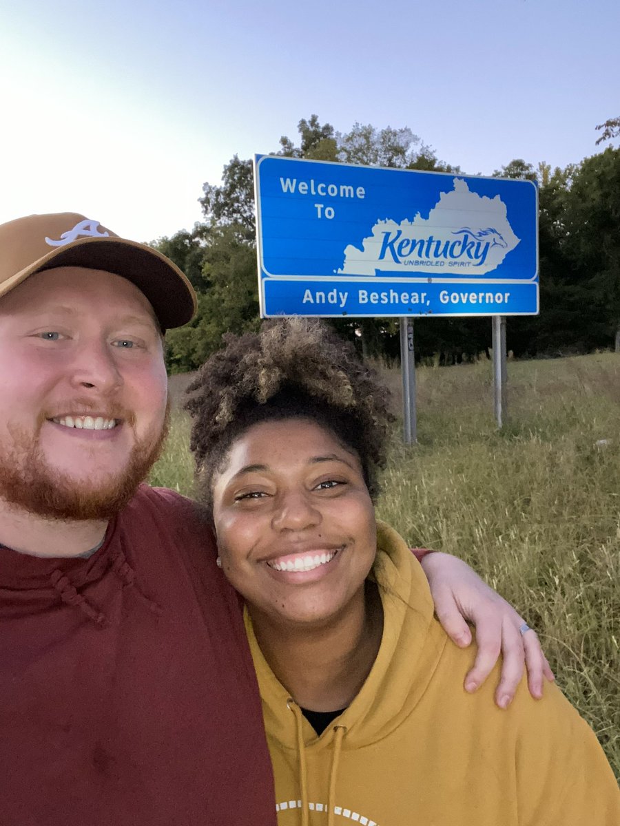 AshtonInTheKnow's tweet photo. After two years of blinding driving around, we’ve hit double digits! Eleven road signs and counting. 🥳🥳 Who’s sponsoring our drive to Alaska? @Marathon_Gas @goodyear @Ford 👀👀👀 https://t.co/Orek7XCcCm