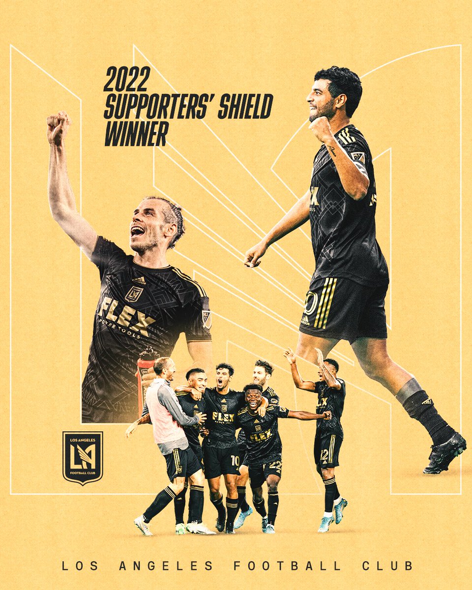 Congrats to <a href="/LAFC/">LAFC</a>, your 2022 Supporters’ Shield winners! 🏆