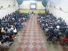 IsocPy's tweet photo. #Ciberseguridad para padres y alumnos. Riesgos y #Ciberadicciones en #Internet 
en el Col. San Alfonso #Carapegua
#RedesComunitarias https://t.co/Z7BCS0Xahi