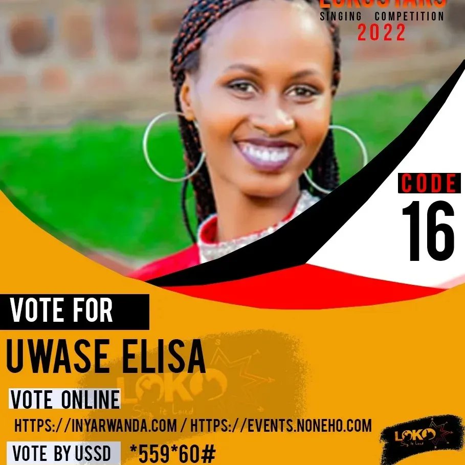 onlylokostars's tweet photo. VOTE FOR YOUR FAVORITE LOKOSTARS ARTISTS 

🚨 KANDA KURI LINK IRI MURI BIO UTORE UMUHANZI WAWE UMUHE AMAHIRWE YO GUTSINDIRA IGIHEMBO NTAMUKURU MURI LOKOSTARS SINGING COMPETITION ⭐️⭐️ https://t.co/b5m0Al23s8