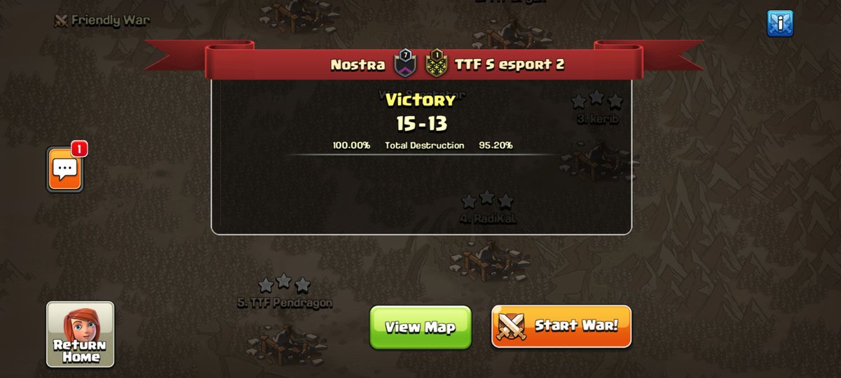 Nostra_Esport's tweet photo. First match of MCWL against TTF S esport
Nice match with perf map for the team. https://t.co/FdkG3vftvL