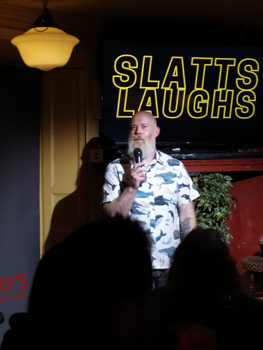 SlatterysPubD4's tweet photo. What a night! Elinor Murphy opened the show with Johnny Spillz closing the 1st half. @MalindaPerera_ opened the 2nd half & @edwinsammon closed the show. All guided by MC @BrianGallahad!
#SlattsLaughs #Comedy
*Slatts Comedy Quiz night with #Jameson this Wednesday! See our LinkTree https://t.co/L4aFer7lxn