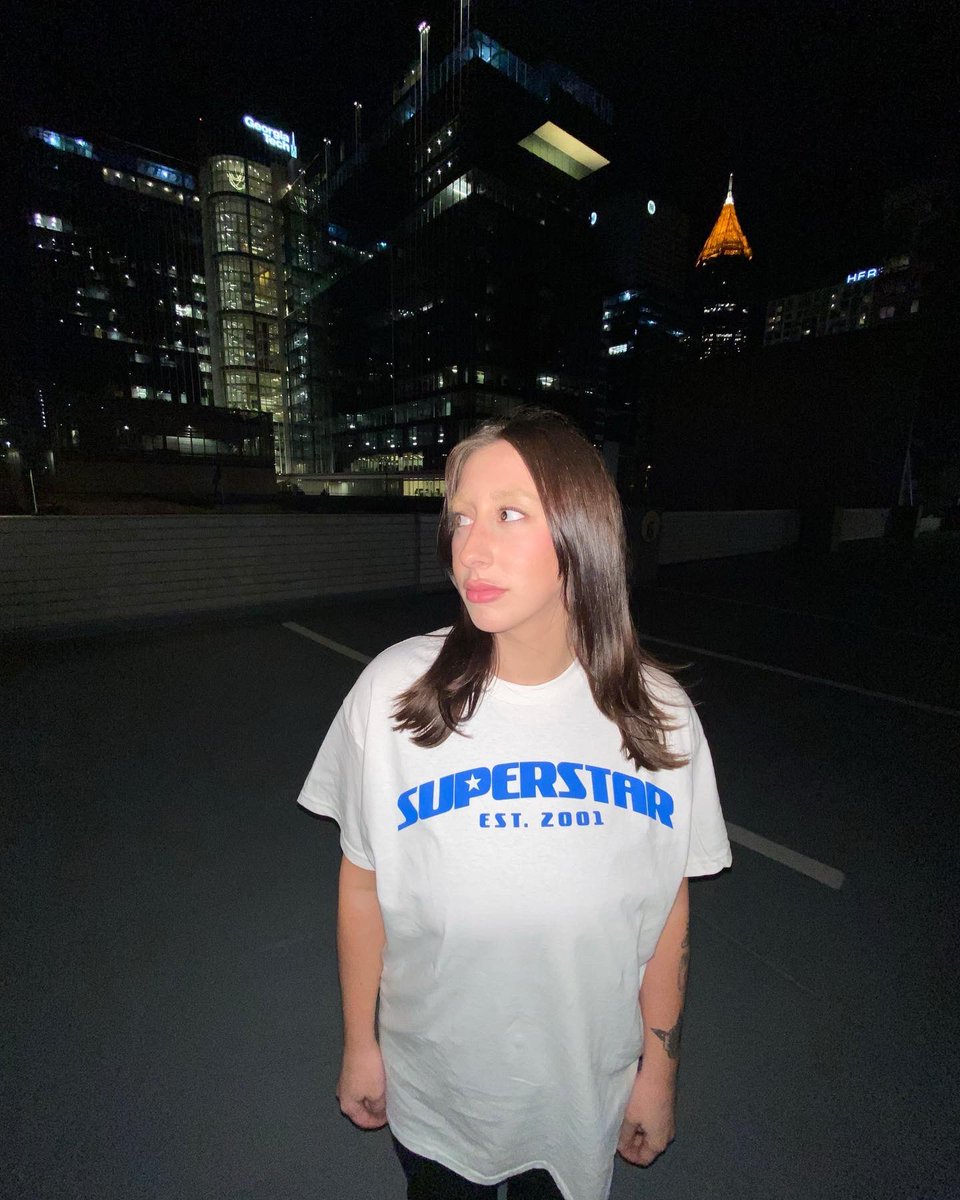 38 blue superstar shirts left! After they’re gone it’ll be a while till we restock⭐️💙