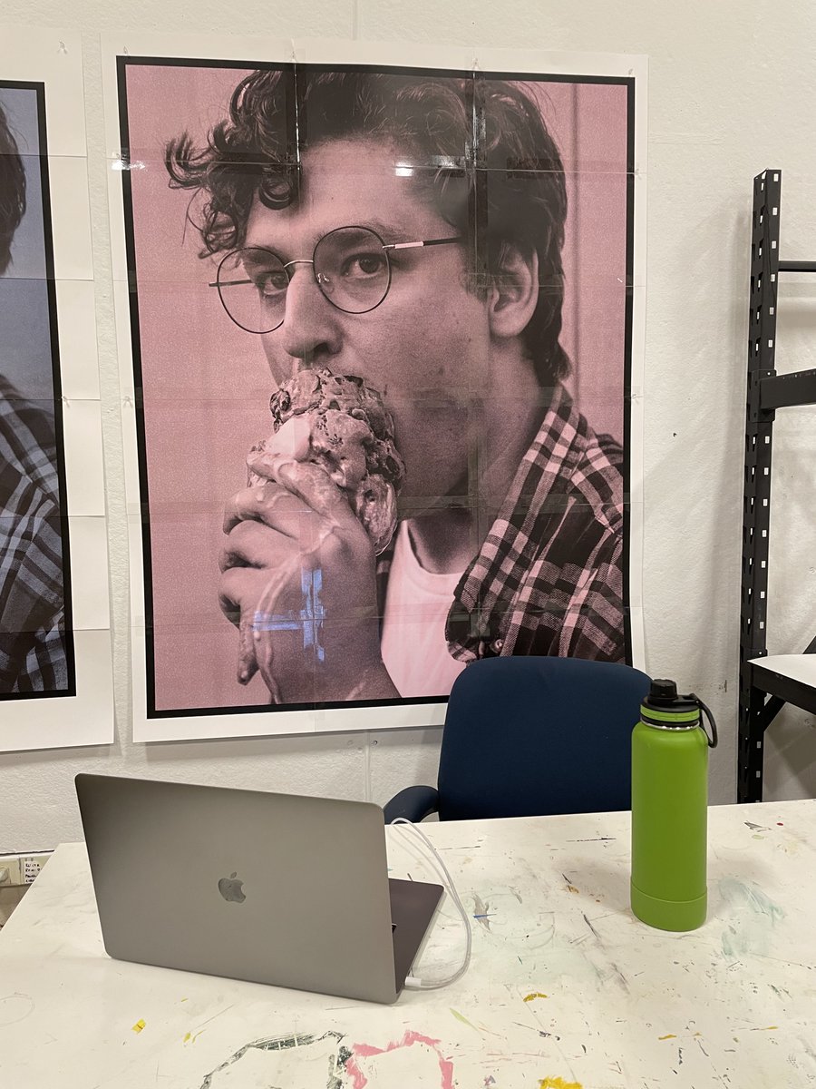 tobyryberg's tweet photo. Testing out an idea for a potential series of large prints! https://t.co/IkH5bA6Huy
