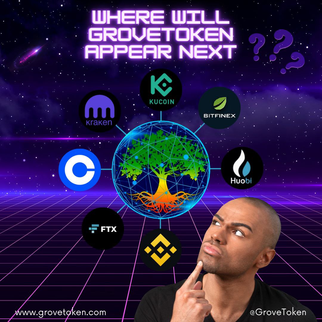 MACGROUP8's tweet photo. #GVR will be listed on All, Top 10 #Exchanges
BUT for now
Who will be the next?
π³ππ§©β»οΈ
#GreenCrypto #Bullish #CryptoNews #GreenCrypto #GroveBusiness #Sustainability #GrovePay #GroveToken #GroveGreenArmy #GroveCoin #GroveMoney #P2E
#GroveToTop50 https://t.co/iSVGwoxYVy