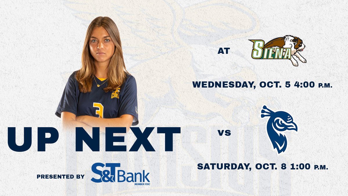 Senior Day is this Saturday!

#Griffs | #MAACSoccer