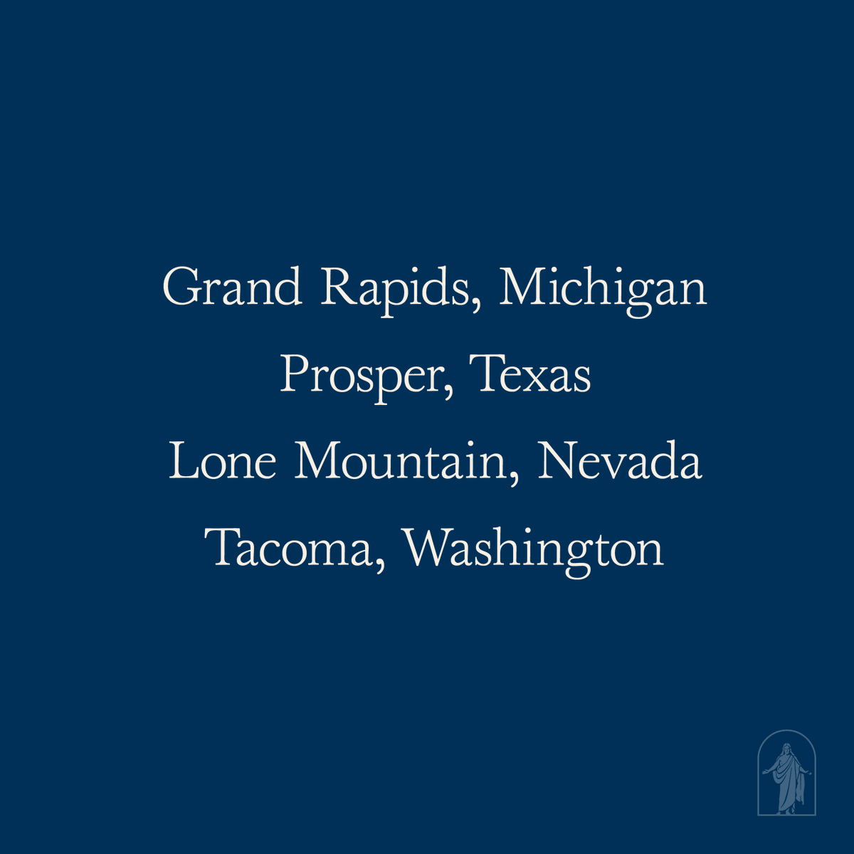 Ch_JesusChrist's tweet photo. Temples point us to Jesus Christ. On temple grounds, we can feel peace. Inside these houses of the Lord, we can rest and renew our focus on what truly matters most. Today, President @NelsonRussellM has announced the construction of 18 temples. #GeneralConference https://t.co/ZBaSw6SfHC