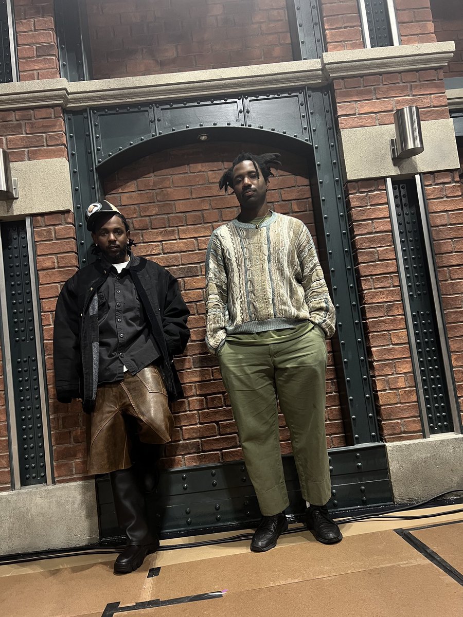 SHREKRAP's tweet photo. KENDRICK LAMAR AND SAMPHA https://t.co/XT09DaNQ4k