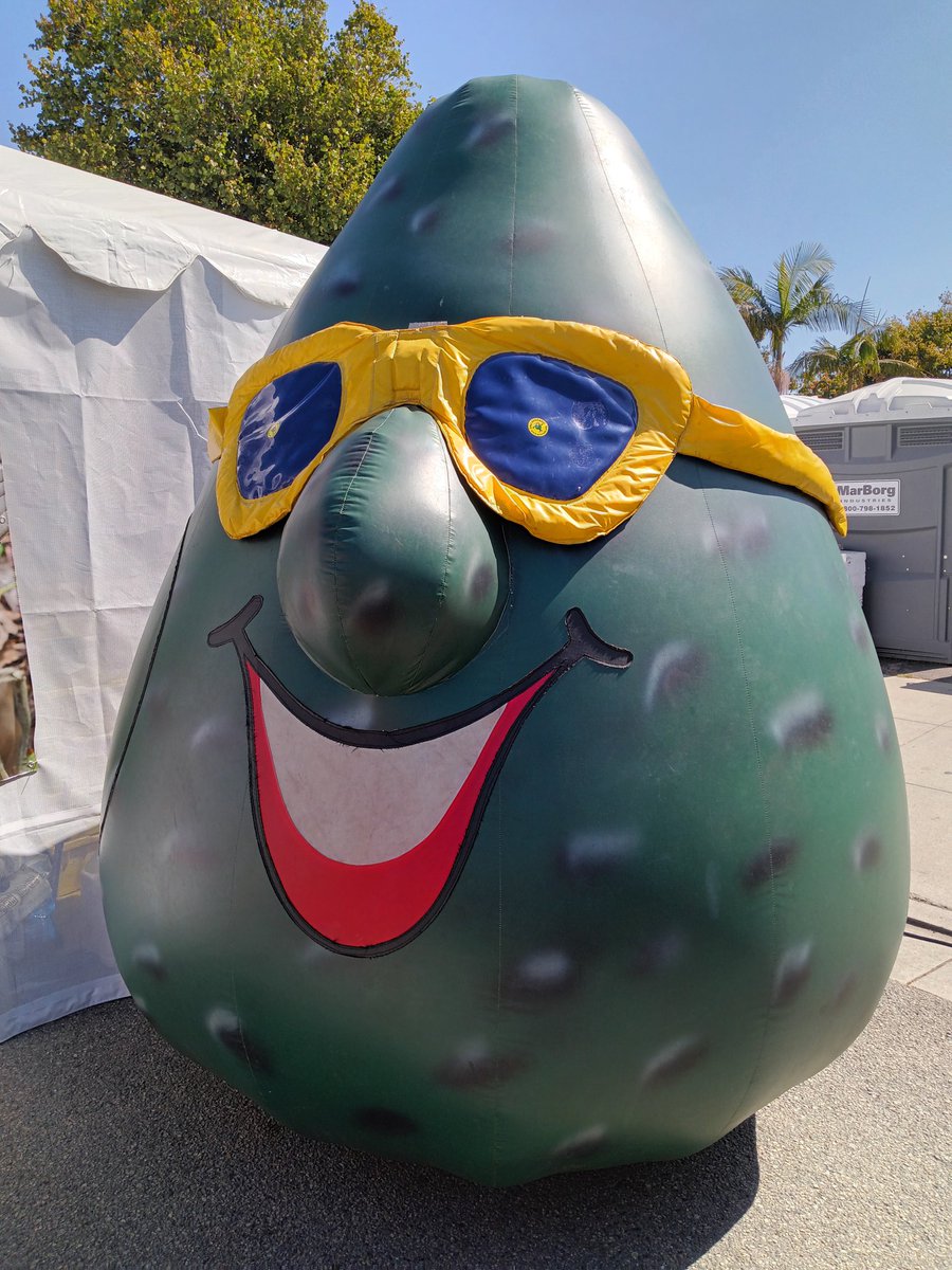 cookiesinheaven's tweet photo. #AvoFest in #Carpinteria today. They go a little crazy about those little green gobs of goodness. But, I can dig it! https://t.co/hoPVJDnHOY