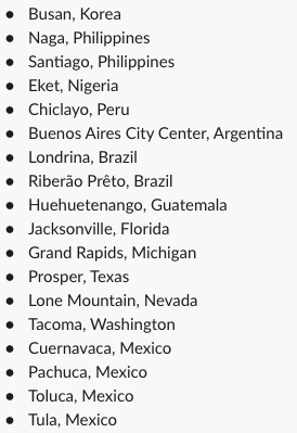 ldsconf's tweet photo. 18 new temples announced by @NelsonRussellM in the final session of #GeneralConference https://t.co/Ac8ntWYRNh