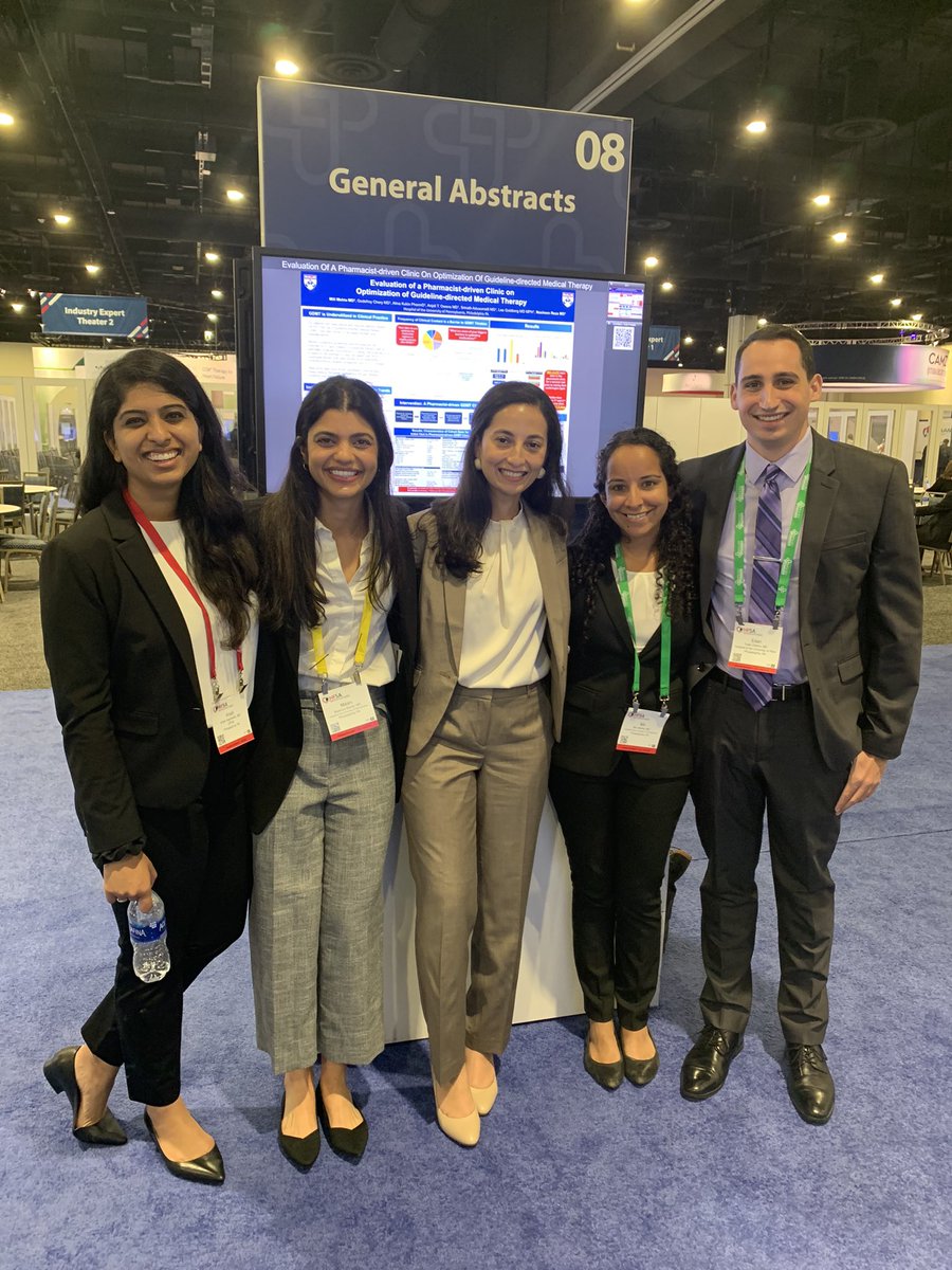Nosheen Reza, MD, MS (@noshreza) on Twitter photo So many great moments at #HFSA2022 so far, but this was one of the best — my mentee squad at today’s abstract session 😍
Thanks to all who visited their ePosters and supported our work - these 🌟🌟🌟🌟 are the future of #HeartFunction!
<a href="/PennCVFellows/">Penn Cardiology Fellows</a> <a href="/PennIMResidents/">University of Penn IM Residency Program</a> #HFSA2022 So many great moments at #HFSA2022 so far, but this was one of the best — my mentee squad at today’s abstract session 😍
Thanks to all who visited their ePosters and supported our work - these 🌟🌟🌟🌟 are the future of #HeartFunction!
<a href="/PennCVFellows/">Penn Cardiology Fellows</a> <a href="/PennIMResidents/">University of Penn IM Residency Program</a> #HFSA2022