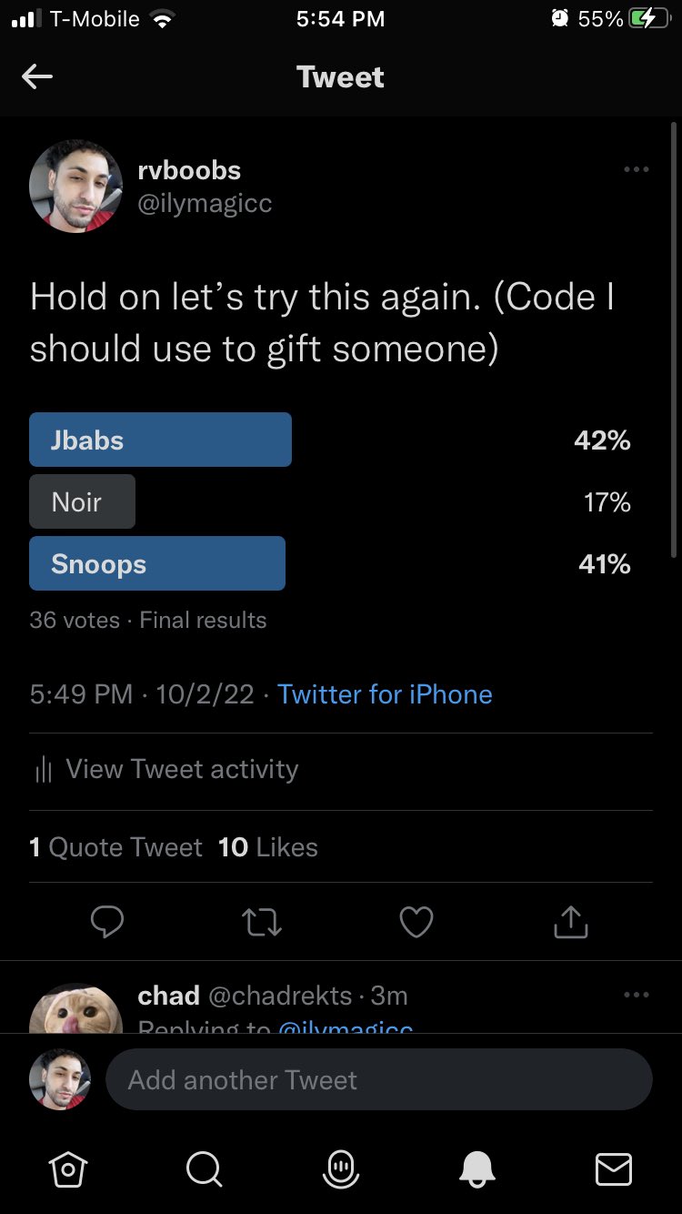 rvboobs on Twitter: "Bro what does this mean? Did they tie or did babs